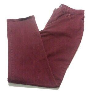 Lee Classic Fit 1889 Mid Rise Denim Jeans Plum Women's Size 12M Stretch